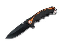 Taschenmesser, Schwarz, Flipper, Linerlock, 440B, Kunststoff Taschenmesser, Schwarz, Flipper, Linerlock, 440B, Kunststoff