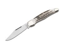 Taschenmesser, Braun, Nagelhau, Slipjoint, C75 Taschenmesser, Braun, Nagelhau, Slipjoint, C75