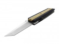 Taschenmesser, Mehrfarbig, Flipper, Linerlock, Damast, Mokume Taschenmesser, Mehrfarbig, Flipper, Linerlock, Damast, Mokume