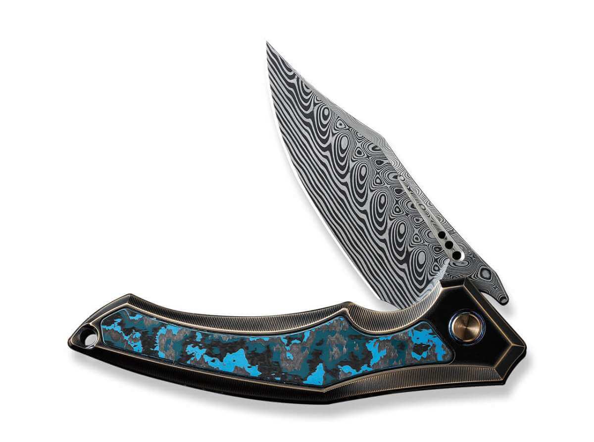 WE Knife Orpheus Ltd Titanium Arctic Storm CF Damascus | Böker