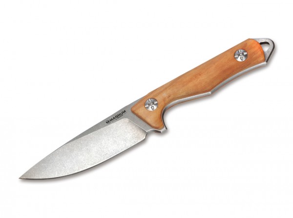 Feststehendes Messer, Braun, 440B, Olivenholz