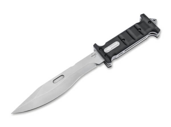 Feststehendes Messer, Schwarz, D2, G10