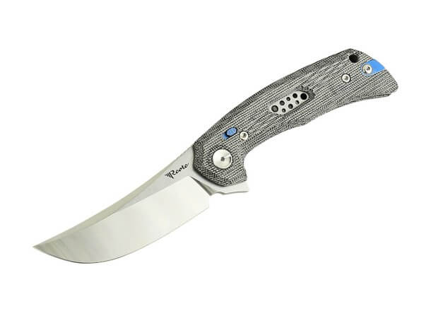 Taschenmesser, Schwarz, Flipper, Pivot Lock, Nitro-V, Micarta