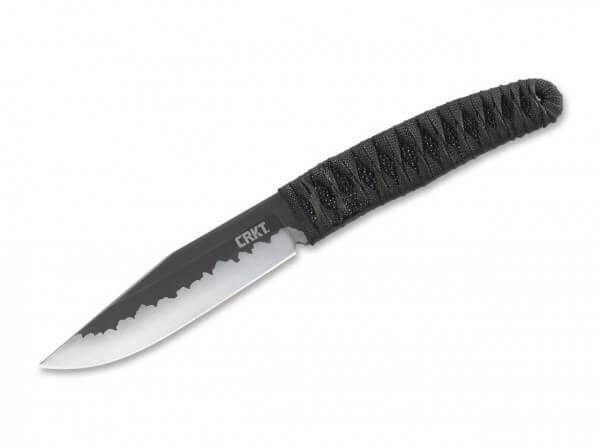 Feststehendes Messer, Schwarz, 8Cr13MoV, Nylon