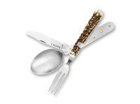 Campingbesteck, Braun, Nagelhau, Slipjoint, 420, Hirschhorn Campingbesteck, Braun, Nagelhau, Slipjoint, 420, Hirschhorn