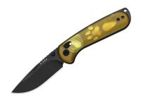 Taschenmesser, Gelb, Daumenpin, Clutch Lock, AEB-L, PEI Taschenmesser, Gelb, Daumenpin, Clutch Lock, AEB-L, PEI