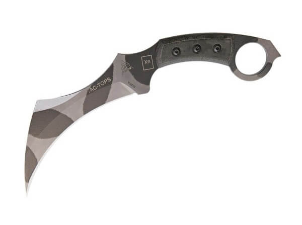Feststehendes Messer, Schwarz, 1095, Micarta