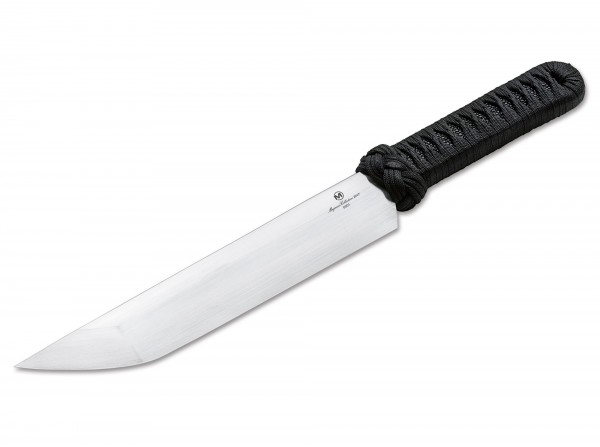 Feststehendes Messer, Schwarz, Feststehend, 440C, Baumwolle