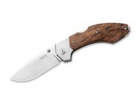 Taschenmesser, Braun, Daumenpin, Backlock, M390, Walnussholz Taschenmesser, Braun, Daumenpin, Backlock, M390, Walnussholz