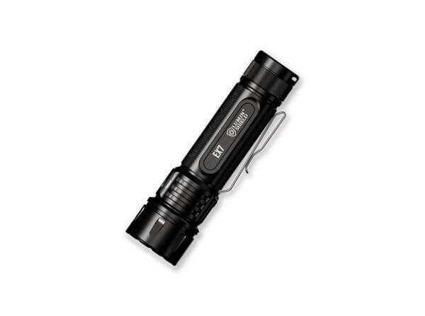 Taschenlampe, Schwarz