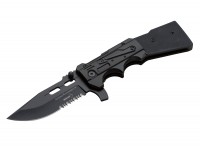 Taschenmesser, Schwarz, Flipper, Linerlock, 440C, G10 Taschenmesser, Schwarz, Flipper, Linerlock, 440C, G10