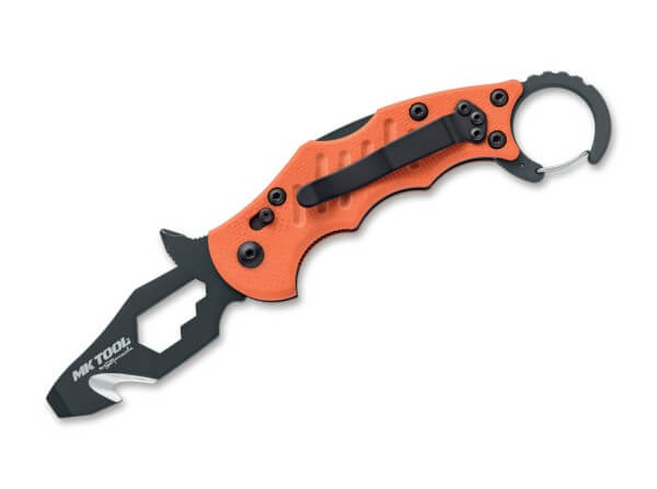 Taschenmesser, Orange, Wave, Backlock, N690, G10