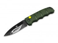 Vorschau: Taschenmesser, Grün, Druckknopf, Druckknopf, AUS-8, Aluminium Vorschau: Taschenmesser, Grün, Druckknopf, Druckknopf, AUS-8, Aluminium