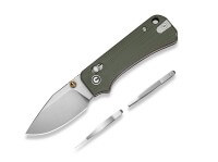 Taschenmesser, Grün, Daumenpin, Schieberiegel, 14C28N, G10 Taschenmesser, Grün, Daumenpin, Schieberiegel, 14C28N, G10