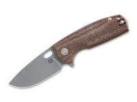 Taschenmesser, Braun, Daumenöffnung, Linerlock, Elmax, Micarta Taschenmesser, Braun, Daumenöffnung, Linerlock, Elmax, Micarta