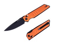 Taschenmesser, Orange, Daumenpin, Schieberiegel, K110, G10 Taschenmesser, Orange, Daumenpin, Schieberiegel, K110, G10