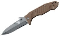 Taschenmesser, Khaki, Linerlock, N690, G10 Taschenmesser, Khaki, Linerlock, N690, G10