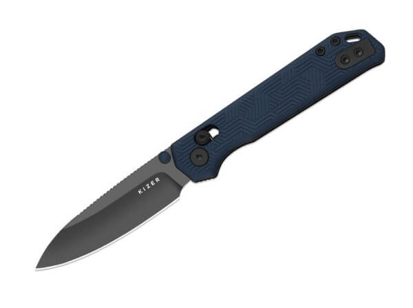 Taschenmesser, Blau, Daumenpin, Clutch Lock, CPM-S-35VN, Aluminium