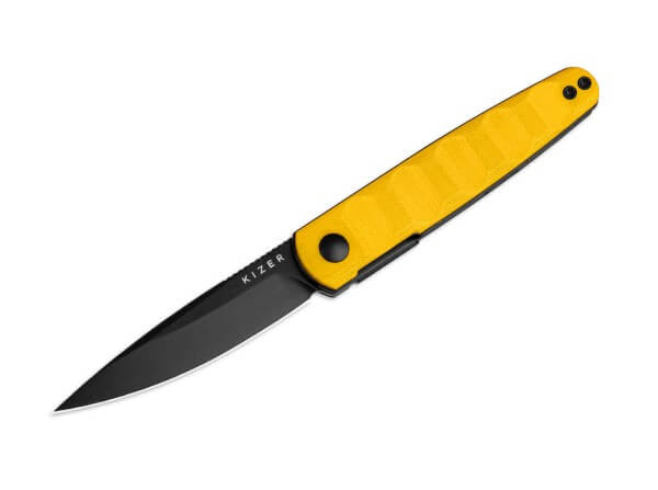 Taschenmesser, Gelb, Flipper, Linerlock, Nitro-V, G10