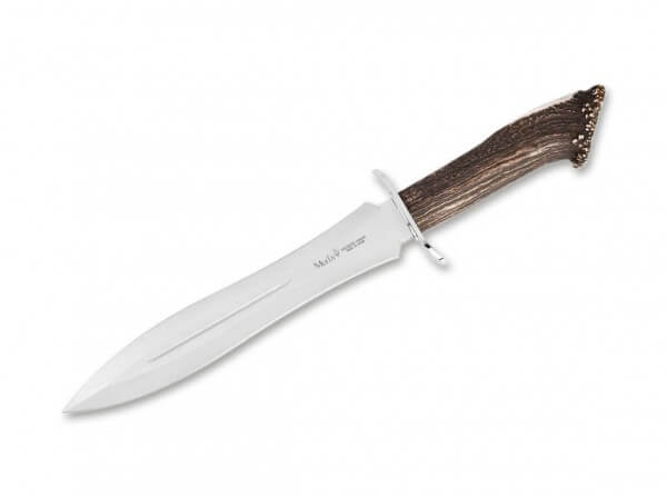 Feststehendes Messer, Braun, 4116, Hirschhorn