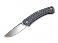 Taschenmesser, Grau, Daumenpin, Linerlock, M390, FRN Taschenmesser, Grau, Daumenpin, Linerlock, M390, FRN