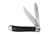 Taschenmesser, Schwarz, Nagelhau, Slipjoint, 7Cr17MoV, G10 Taschenmesser, Schwarz, Nagelhau, Slipjoint, 7Cr17MoV, G10