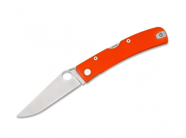 Taschenmesser, Orange, Daumenöffnung, Backlock, 1045, G10