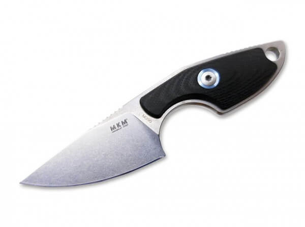 Feststehendes Messer, Schwarz, Feststehend, M390, G10