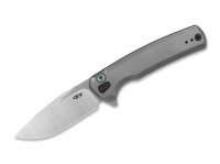 Taschenmesser, Grau, Flipper, Button Lock, CPM-S-45VN, Titan Taschenmesser, Grau, Flipper, Button Lock, CPM-S-45VN, Titan