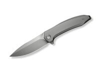 Taschenmesser, Silber, Flipper, Framelock, Edelstahl, Titan Taschenmesser, Silber, Flipper, Framelock, Edelstahl, Titan