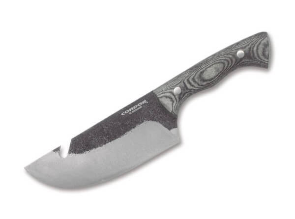 Feststehendes Messer, Grau, 1095, Micarta
