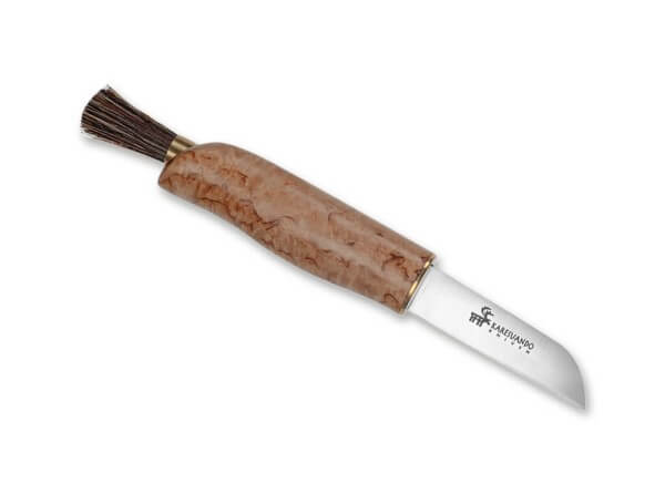 Feststehendes Messer, Braun, Feststehend, 5Cr15MoV, Maserbirkenholz
