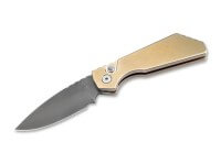 Taschenmesser, Gold, Druckknopf, Button Lock, MagnaCut, Aluminium Taschenmesser, Gold, Druckknopf, Button Lock, MagnaCut, Aluminium