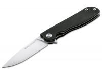 Taschenmesser, Schwarz, Flipper, Linerlock, 14C28N, G10 Taschenmesser, Schwarz, Flipper, Linerlock, 14C28N, G10