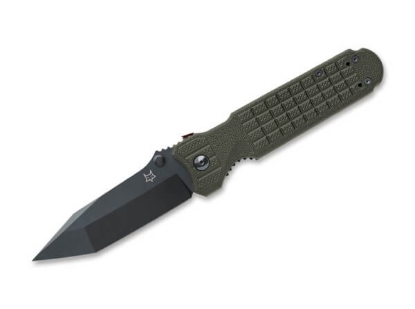 Taschenmesser, Grün, Daumenpin, Linerlock, N690, FRN