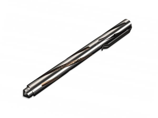 Tactical Pen, Silber, Titan