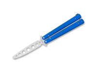 Trainingsmesser, Blau, Nein, Balisong, Edelstahl, G10 Trainingsmesser, Blau, Nein, Balisong, Edelstahl, G10