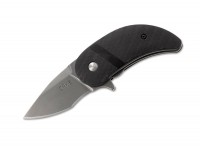 Taschenmesser, Schwarz, Flipper, Linerlock, 420J2, Kunststoff Taschenmesser, Schwarz, Flipper, Linerlock, 420J2, Kunststoff