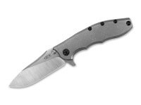 Taschenmesser, Grau, Flipper, Framelock, CPM-20CV, Titan Taschenmesser, Grau, Flipper, Framelock, CPM-20CV, Titan