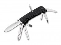 Taschenmesser, Schwarz, Daumenpin, Linerlock, 12C27, G10 Taschenmesser, Schwarz, Daumenpin, Linerlock, 12C27, G10