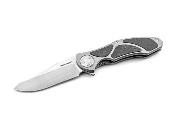 Taschenmesser, Schwarz, Flipper, Framelock, CPM-S-35VN, Titan