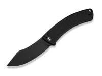 Taschenmesser, Schwarz, Flipper, Button Lock, 14C28N, G10 Taschenmesser, Schwarz, Flipper, Button Lock, 14C28N, G10