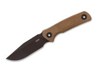 Feststehendes Messer, Braun, CPM-CruWear, Micarta Feststehendes Messer, Braun, CPM-CruWear, Micarta