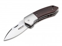 Taschenmesser, Braun, Nagelhau, Linerlock, N690, Wüsteneisenholz Taschenmesser, Braun, Nagelhau, Linerlock, N690, Wüsteneisenholz