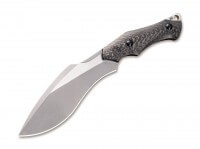 Feststehendes Messer, Grau, Feststehend, CPM-S-35VN, Kohlefaser Feststehendes Messer, Grau, Feststehend, CPM-S-35VN, Kohlefaser