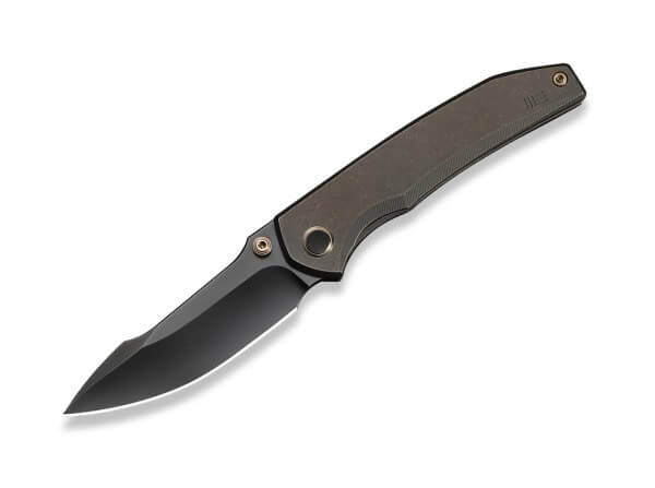 Taschenmesser, Bronze, Daumenpin, Framelock, M390, Titan
