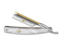 Rasiermesser, Weiß, O1, Perlmutt-Imitat Rasiermesser, Weiß, O1, Perlmutt-Imitat