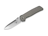 Taschenmesser, Grau, Daumenpin, Linerlock, MagnaCut, Titan Taschenmesser, Grau, Daumenpin, Linerlock, MagnaCut, Titan