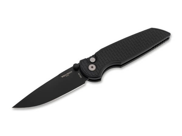 Taschenmesser, Blau, Daumenpin, Button Lock, CPM-S-35VN, Aluminium