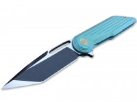 Taschenmesser, Gold, Flipper, Framelock, M390, Titan Taschenmesser, Gold, Flipper, Framelock, M390, Titan